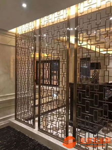 苏州电镀不锈钢玫瑰金屏风加工不锈钢酒店屏风销往全国信誉保证